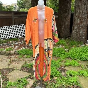 Sun Child Long Silk Jacket